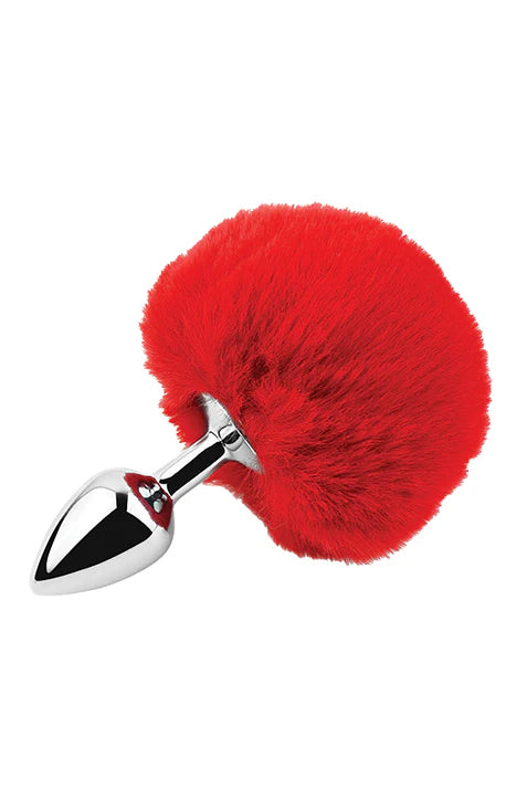 Red Booty Cutie Anal Plug, Red Tail Butt Plug - AlicePrin.com