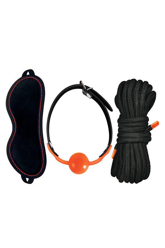 Enhanced Sensory Bondage Kit, Ball Gag and Rope BDSM Kit - AlicePrin.com