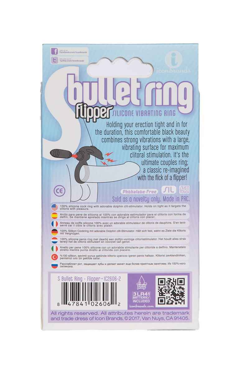 Men's Flipper Bullet Cock Ring
