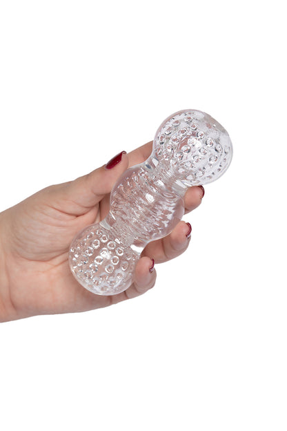 Men's Clear Threeway Masturbator