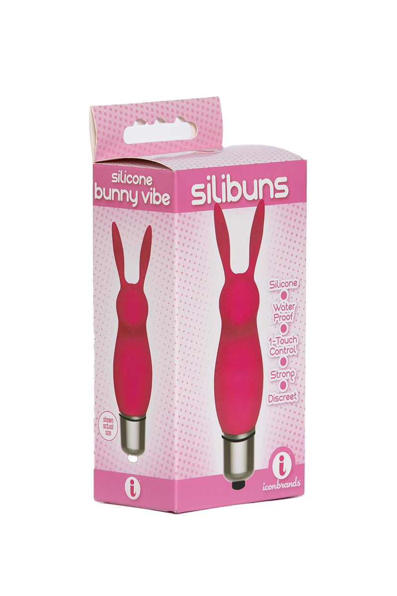 Pink Silicone Bunny Bullet