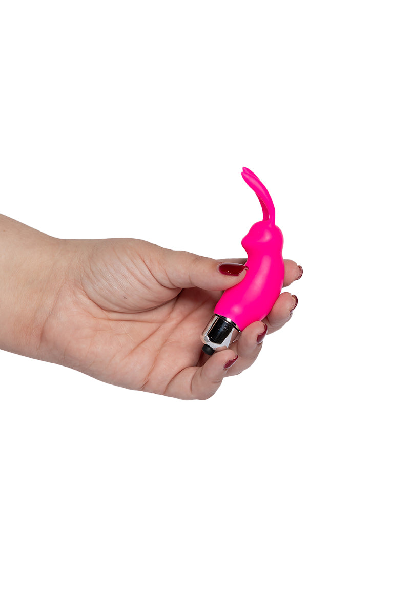 Pink Silicone Bunny Bullet