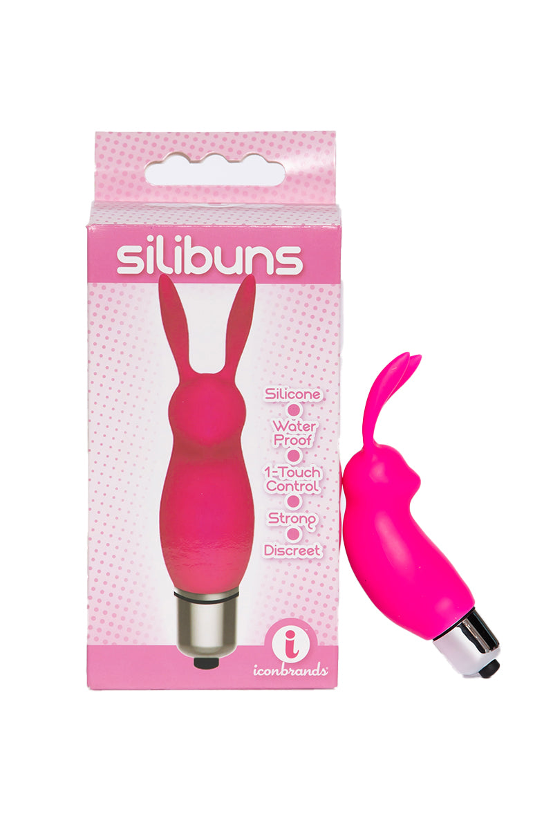 Pink Silicone Bunny Bullet