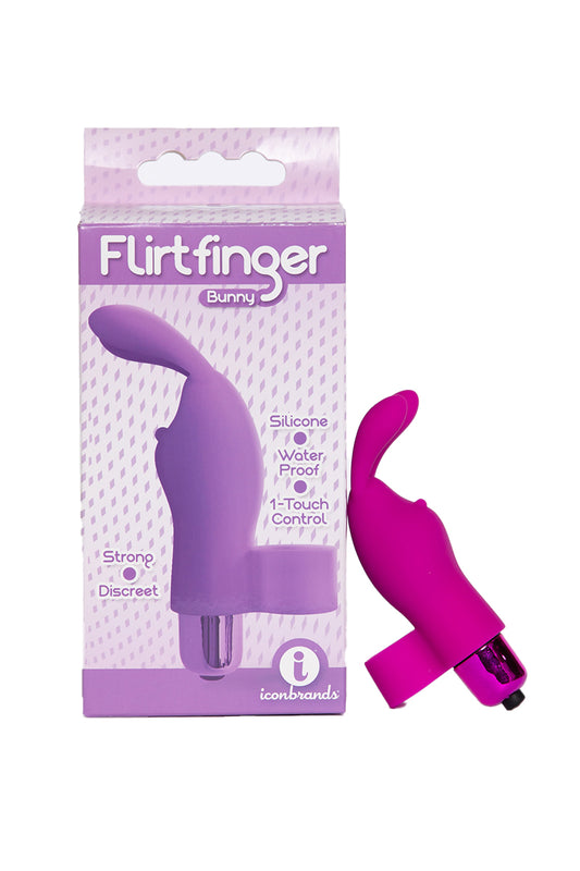 Purple Bunny Finger Vibrator