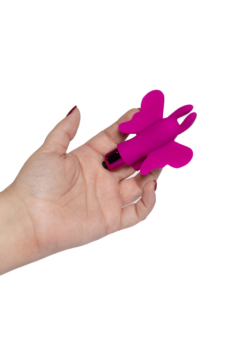 Purple Butterfly Finger Vibrator
