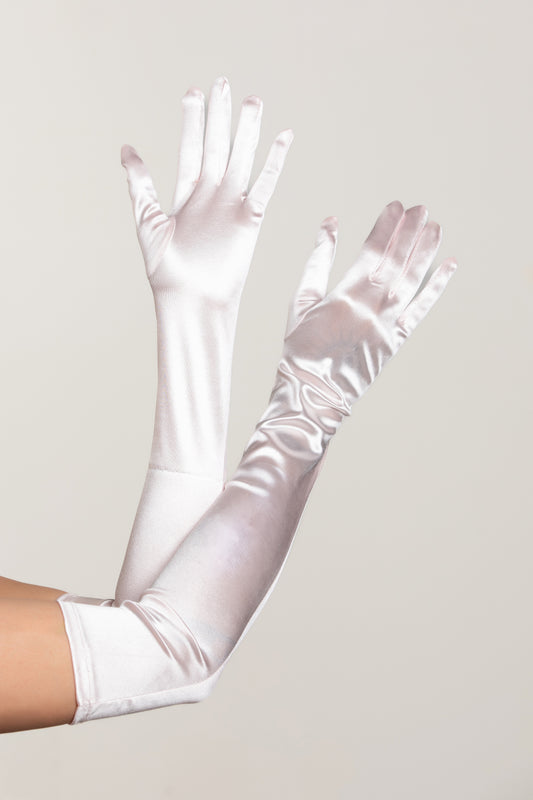Silky Satin Gloves