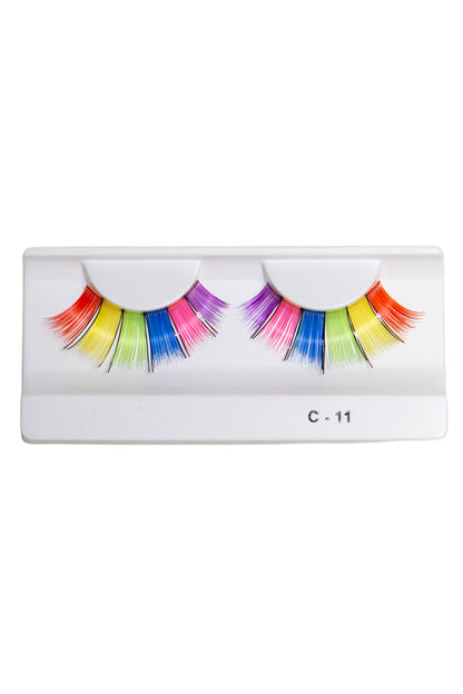 Rainbow Lashes, Fake Rainbow Lashes - AlicePrin.com