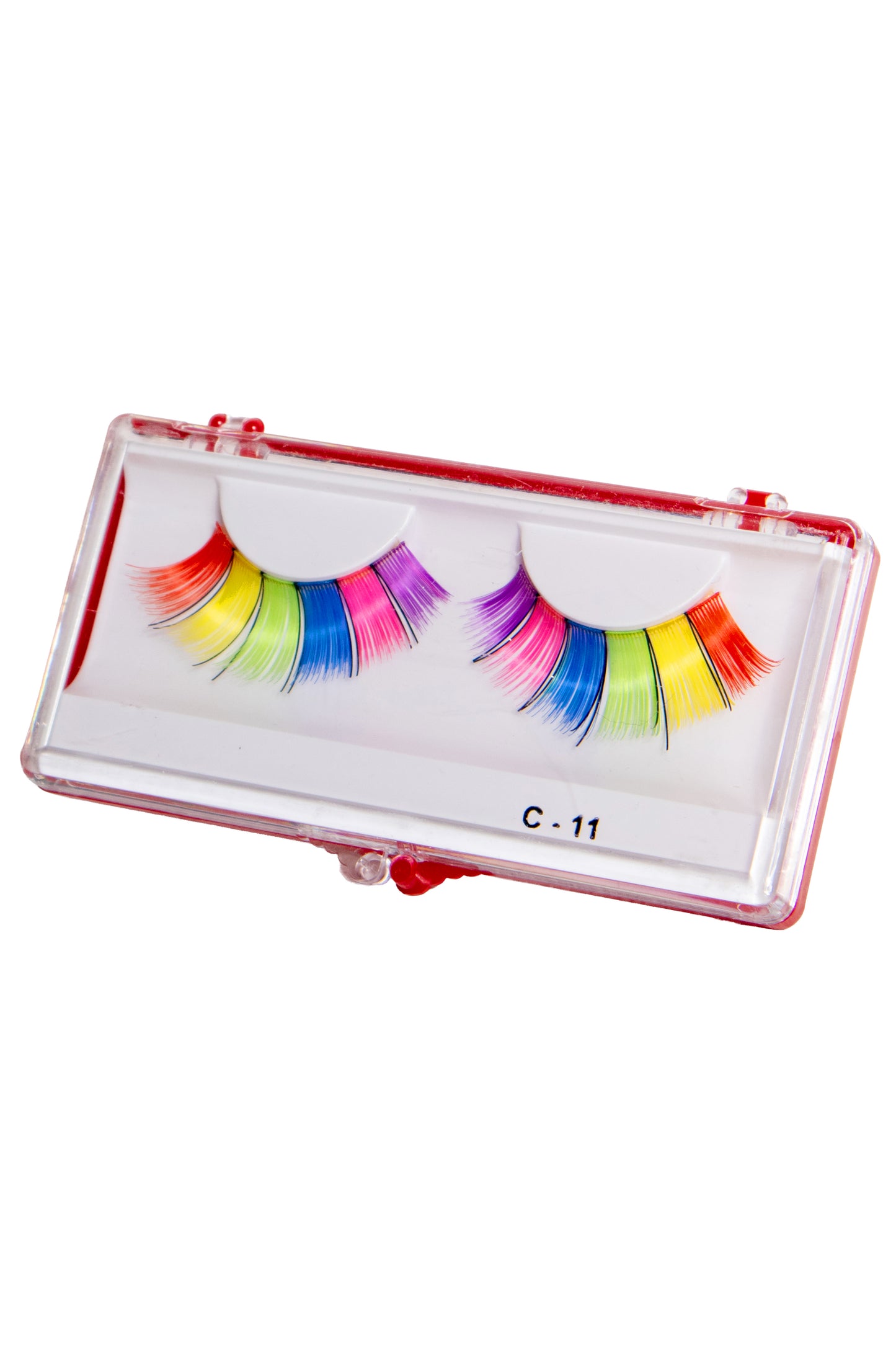Rainbow Lashes, Fake Rainbow Lashes - AlicePrin.com