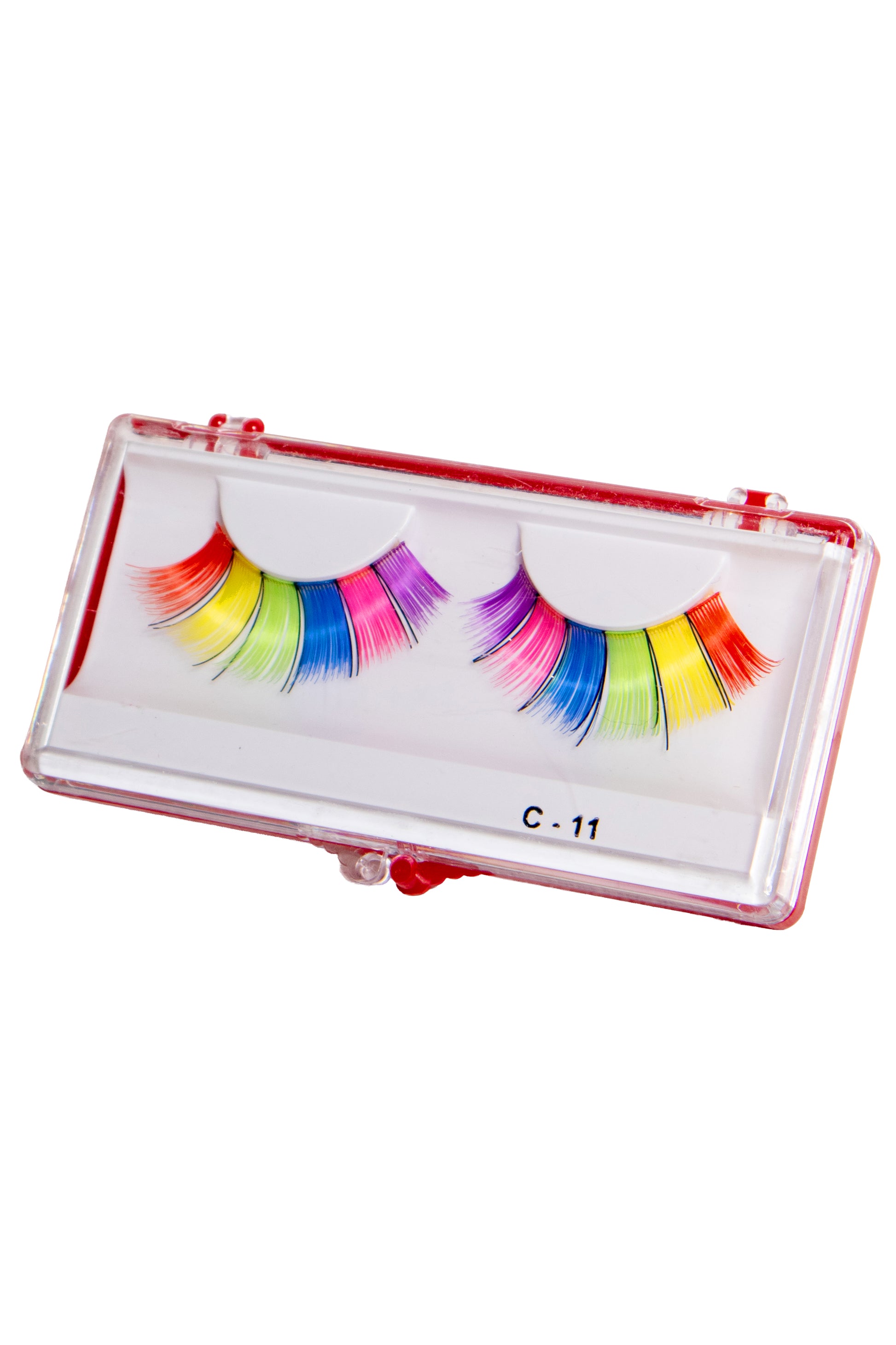 Rainbow Lashes, Fake Rainbow Lashes - AlicePrin.com