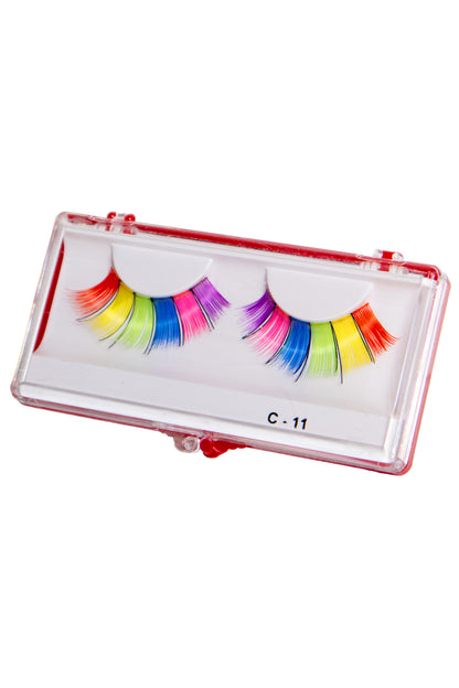Rainbow Lashes, Fake Rainbow Lashes - AlicePrin.com