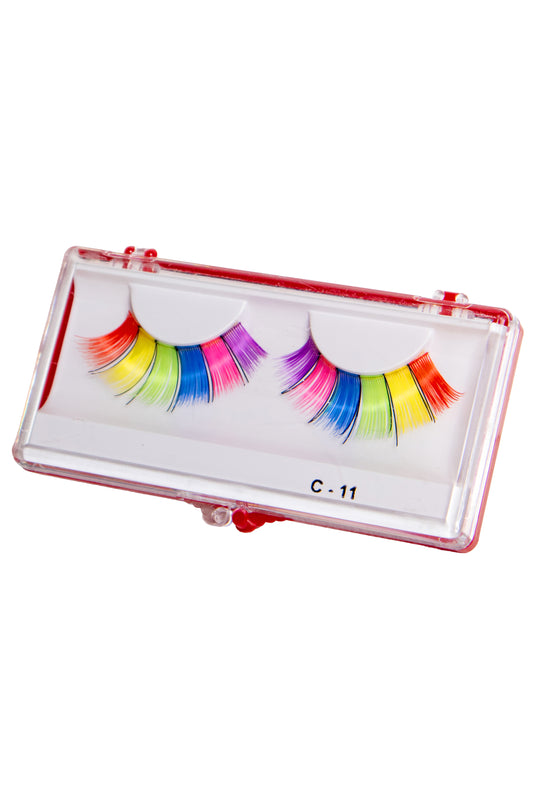 Rainbow Lashes, Fake Rainbow Lashes - AlicePrin.com