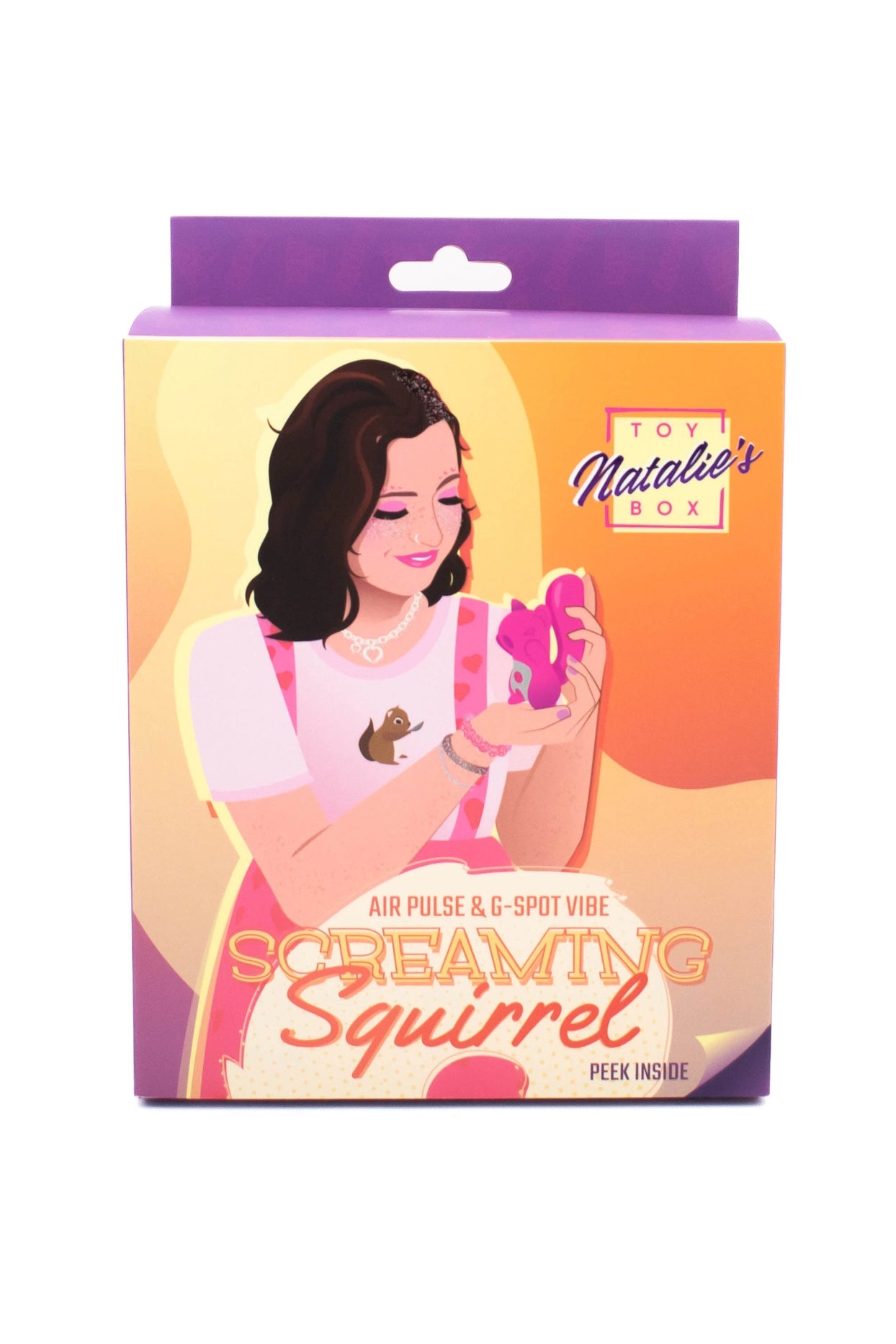 Screaming Squirrel Dual-End Vibrator, Squirrel Air Pulse Vibrator - AlicePrin.com