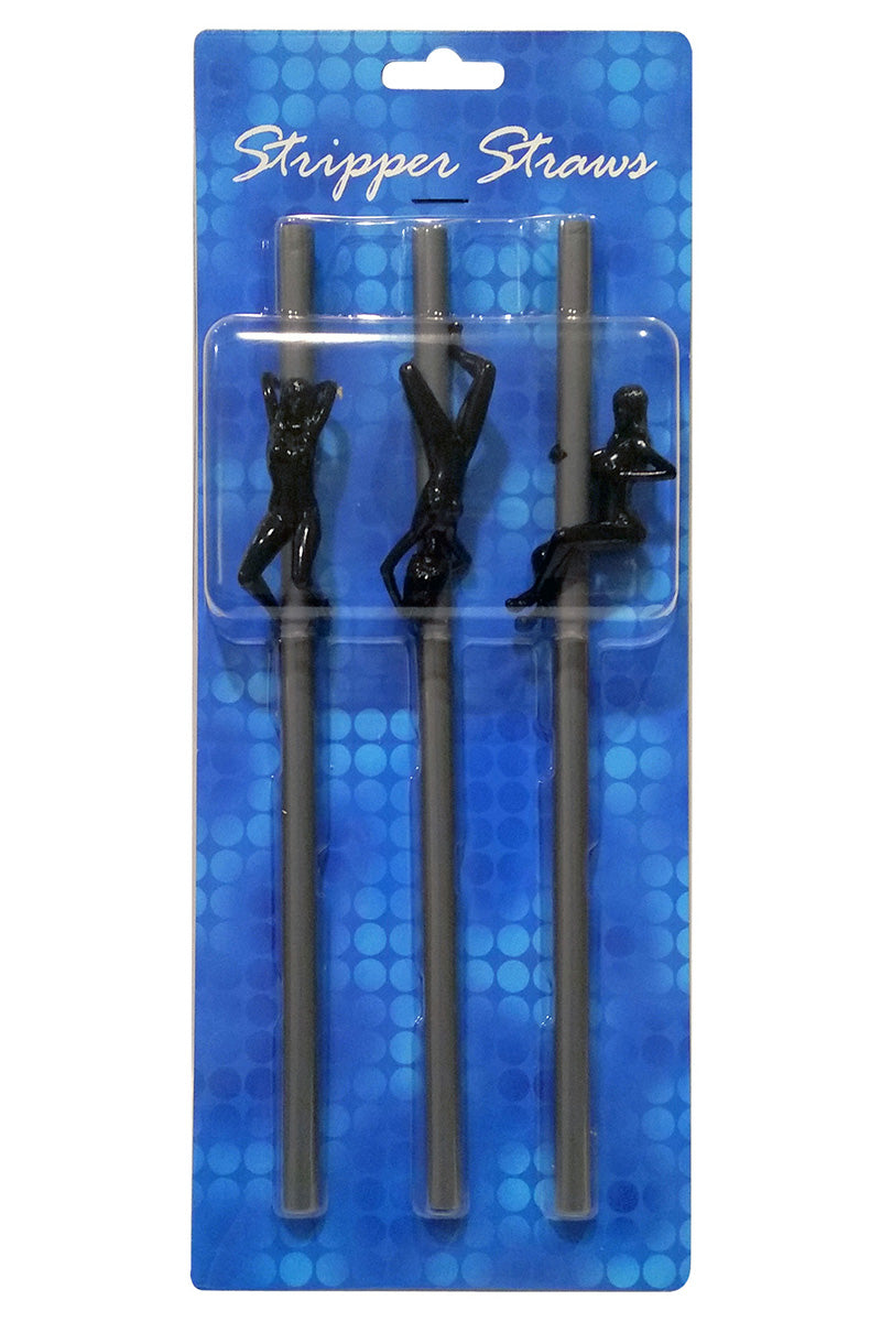 3-Pack Female Stripper Straws, Bachelor Party Straws - AlicePrin.com