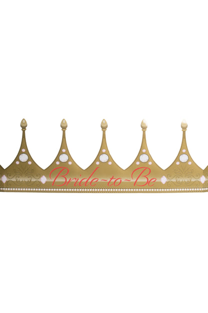Bride-to-Be Party Crowns, Bachelorette Crowns - AlicePrin.com