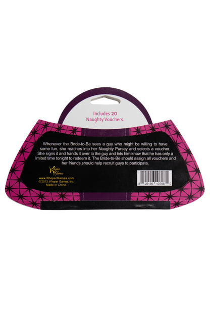 Bride to Be Naughty Pursey Game, Bachelorette Party Card Game - AlicePrin.com