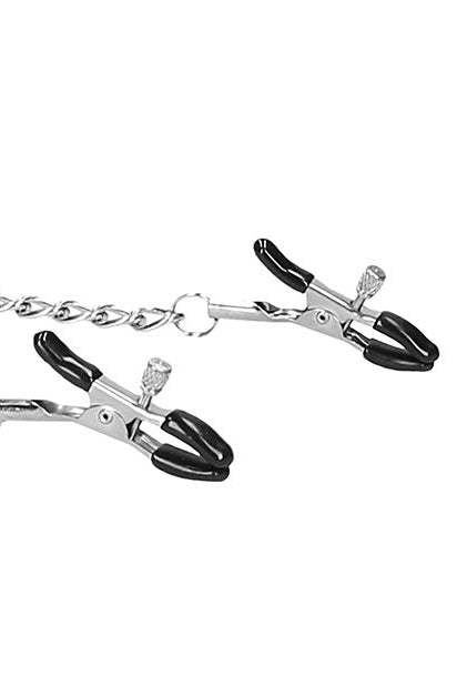 Velcro Collar with Nipple Clamps, Collar with Clamps - AlicePrin.com