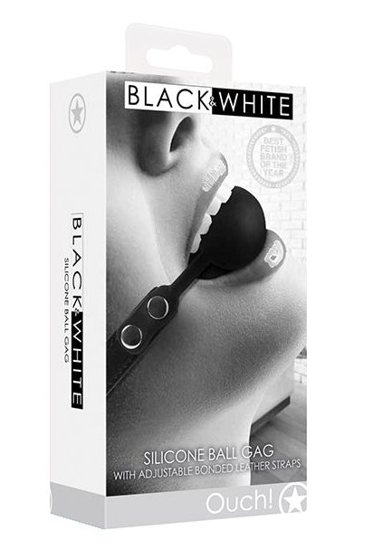 Black Silicone Ball Gag, Black Ball Gag - AlicePrin.com