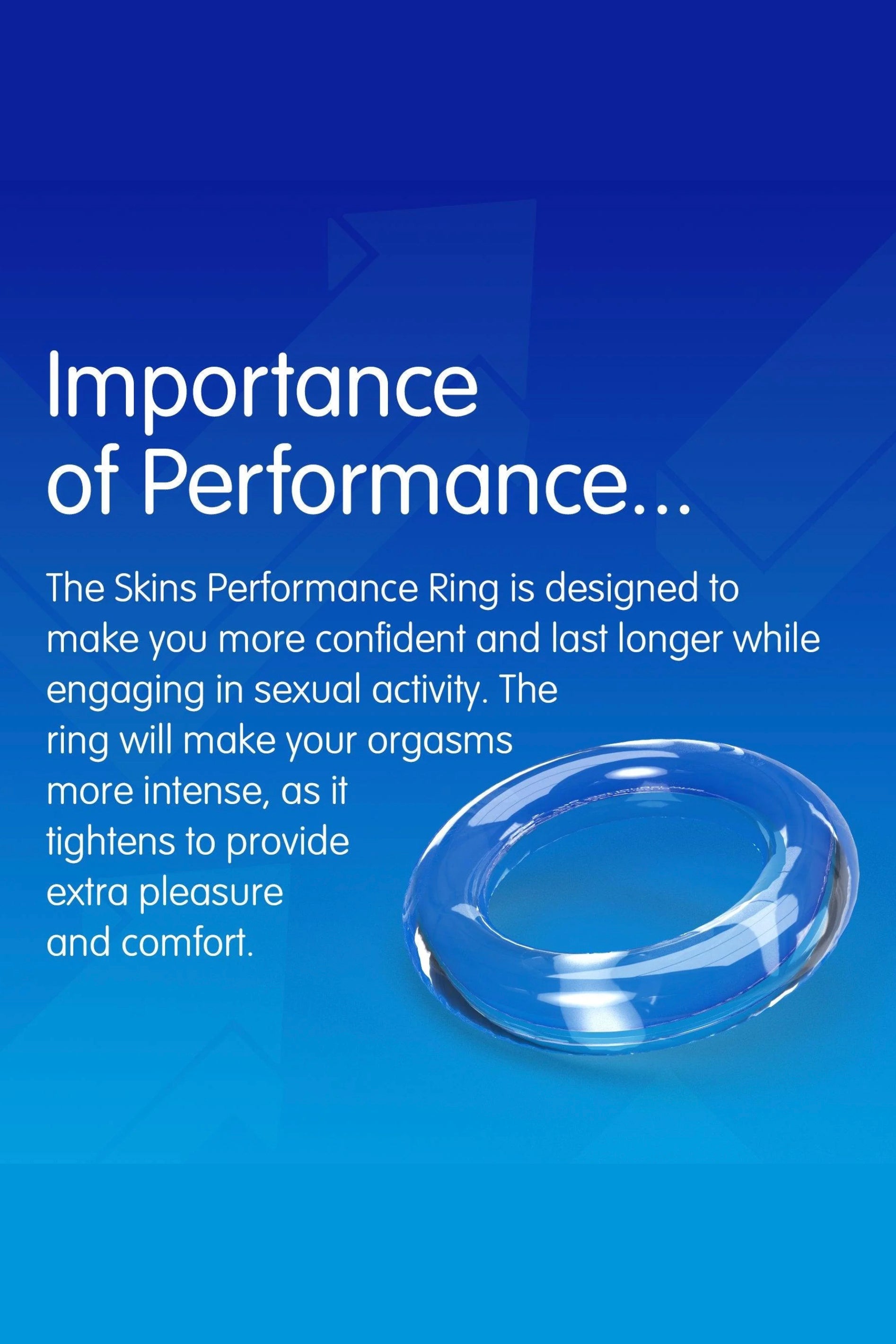 Skins Performance Cock Ring, Clear Cock Ring - AlicePrin.com