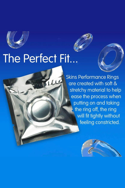 Skins Performance Cock Ring, Clear Cock Ring - AlicePrin.com