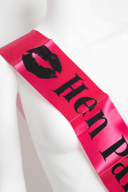 Hen Party Sash