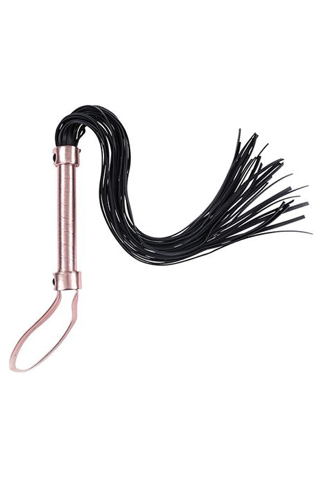 S&M Brat Flogger, Rose Gold Flogger - AlicePrin.com