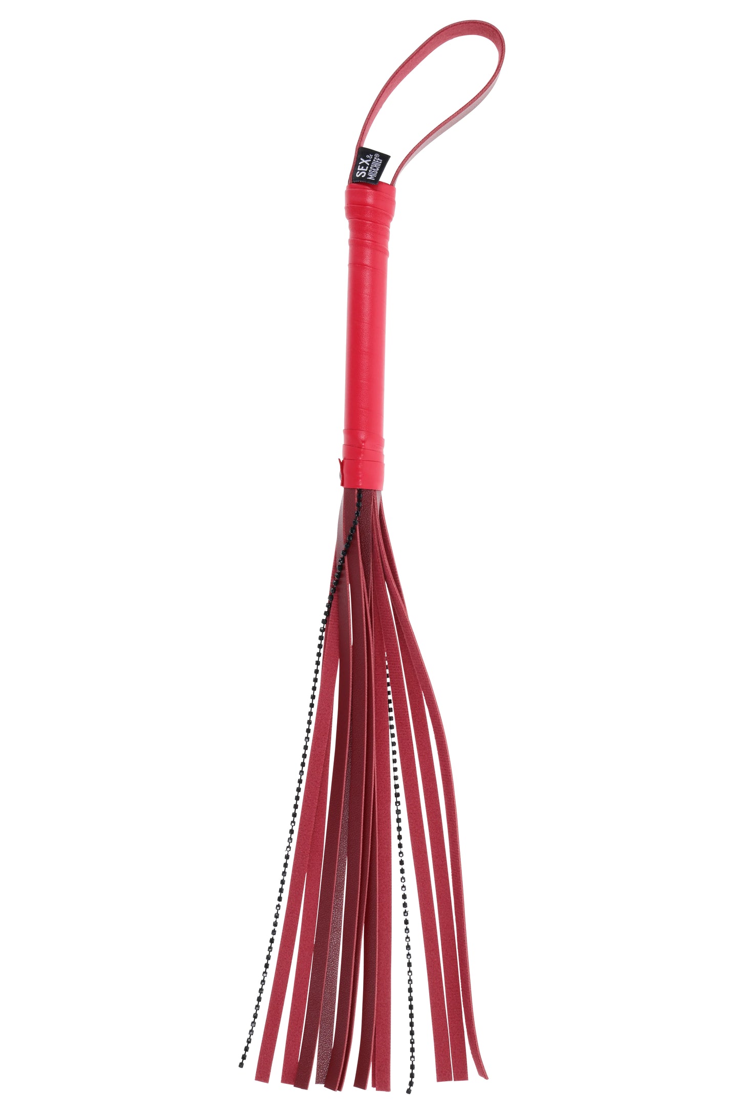 Ex's & Oh's Crystal Flogger, Red Flogger - AlicePrin.com