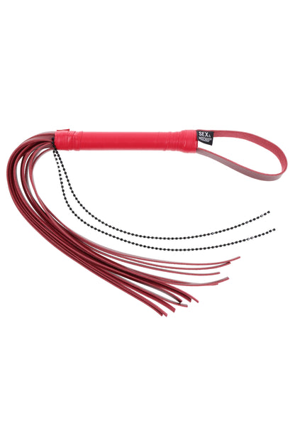 Ex's & Oh's Crystal Flogger, Red Flogger - AlicePrin.com