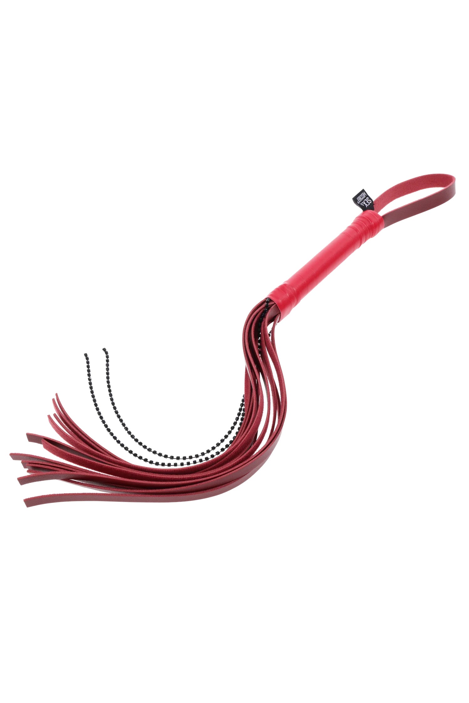 Ex's & Oh's Crystal Flogger, Red Flogger - AlicePrin.com