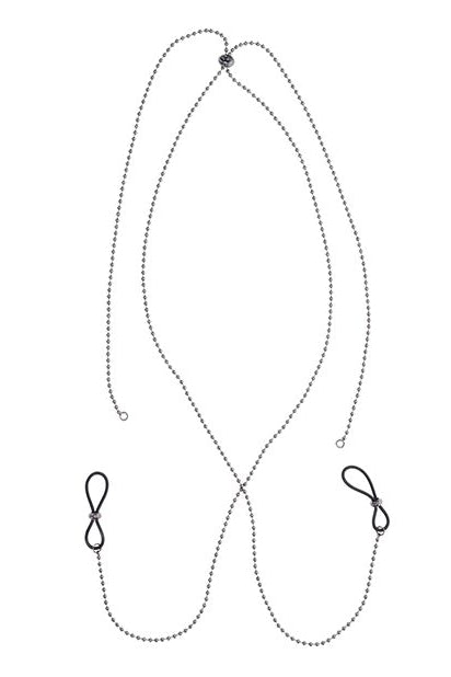 Draping Body Chain with Nipple Ties, Nipple Ties with Chain - AlicePrin.com