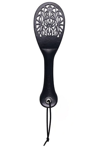 Decadent Lace Paddle, Faux Leather Paddle - AlicePrin.com