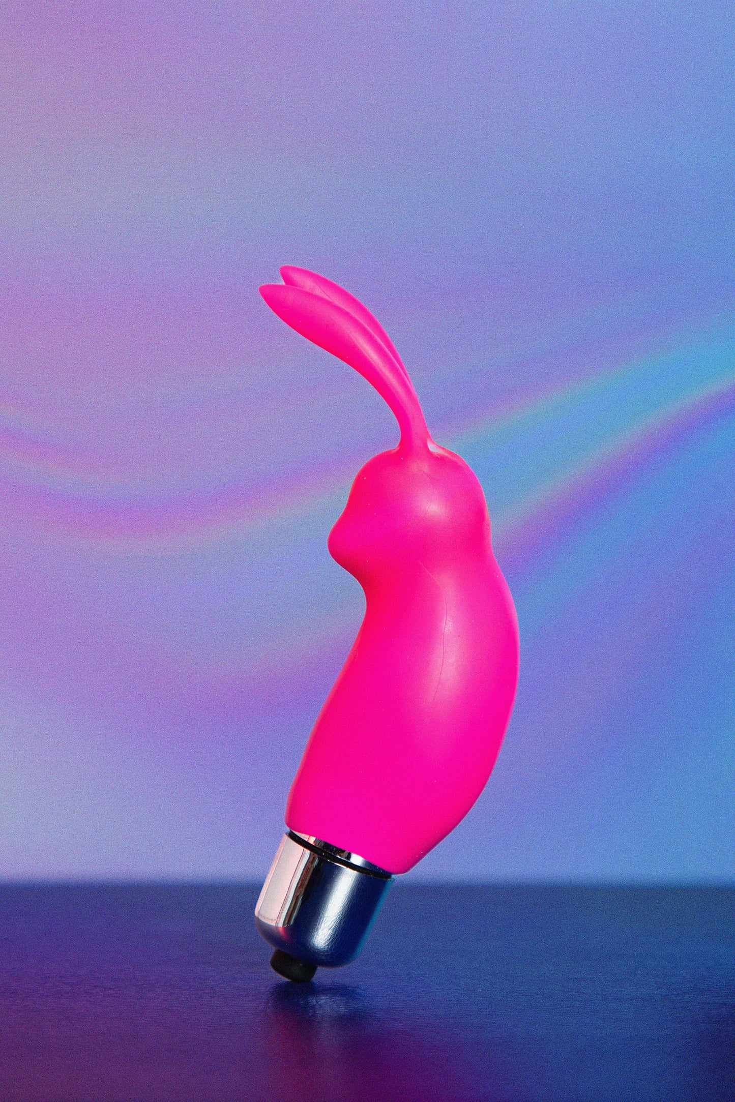 Pink Silicone Bunny Bullet