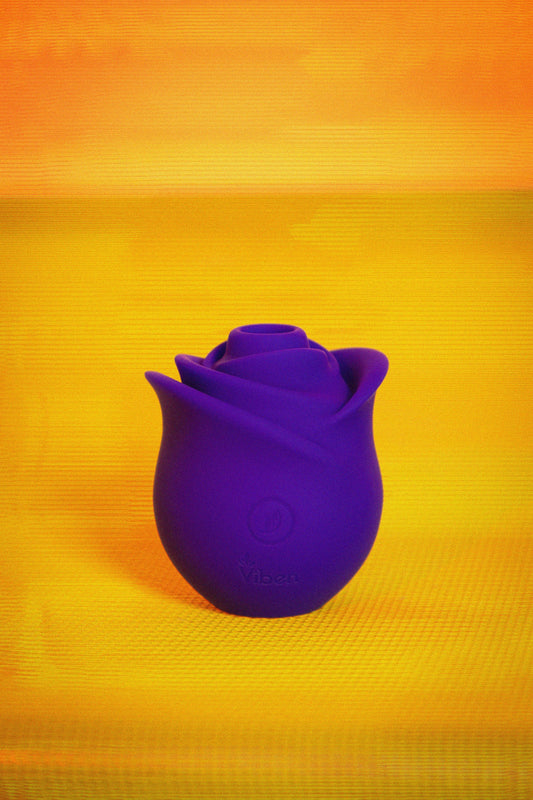 Zen Rose Vibrator, Purple Rose Vibrator - AlicePrin.com