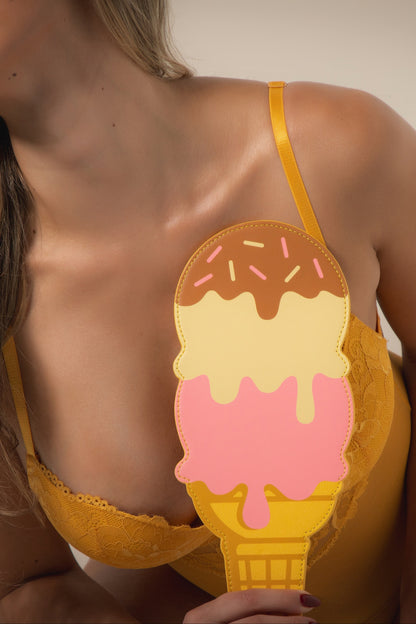 Ice Cream Cone Paddle, Ice Cream Whip - AlicePrin.com