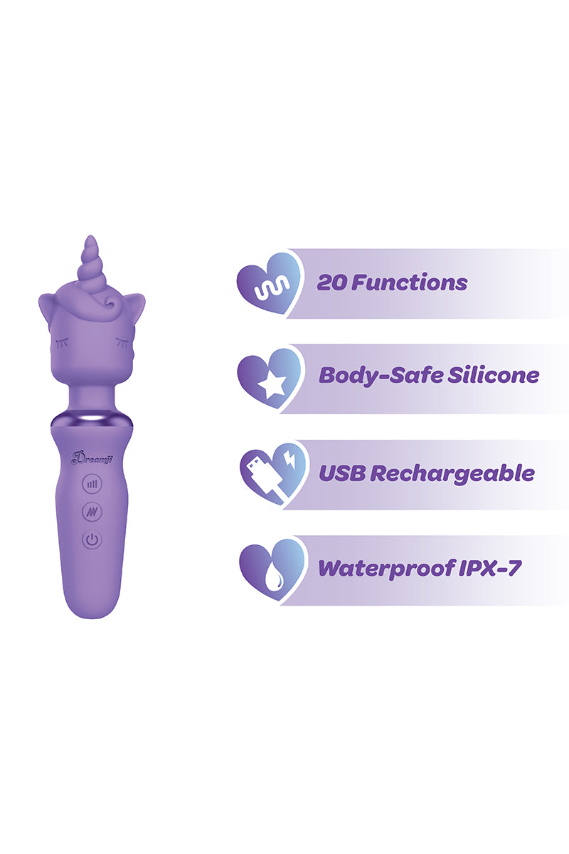 Dreamii Wand Powerful Unicorn Vibrator, Unicorn Wand Vibrator - AlicePrin.com