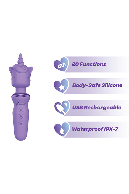 Dreamii Wand Powerful Unicorn Vibrator, Unicorn Wand Vibrator - AlicePrin.com