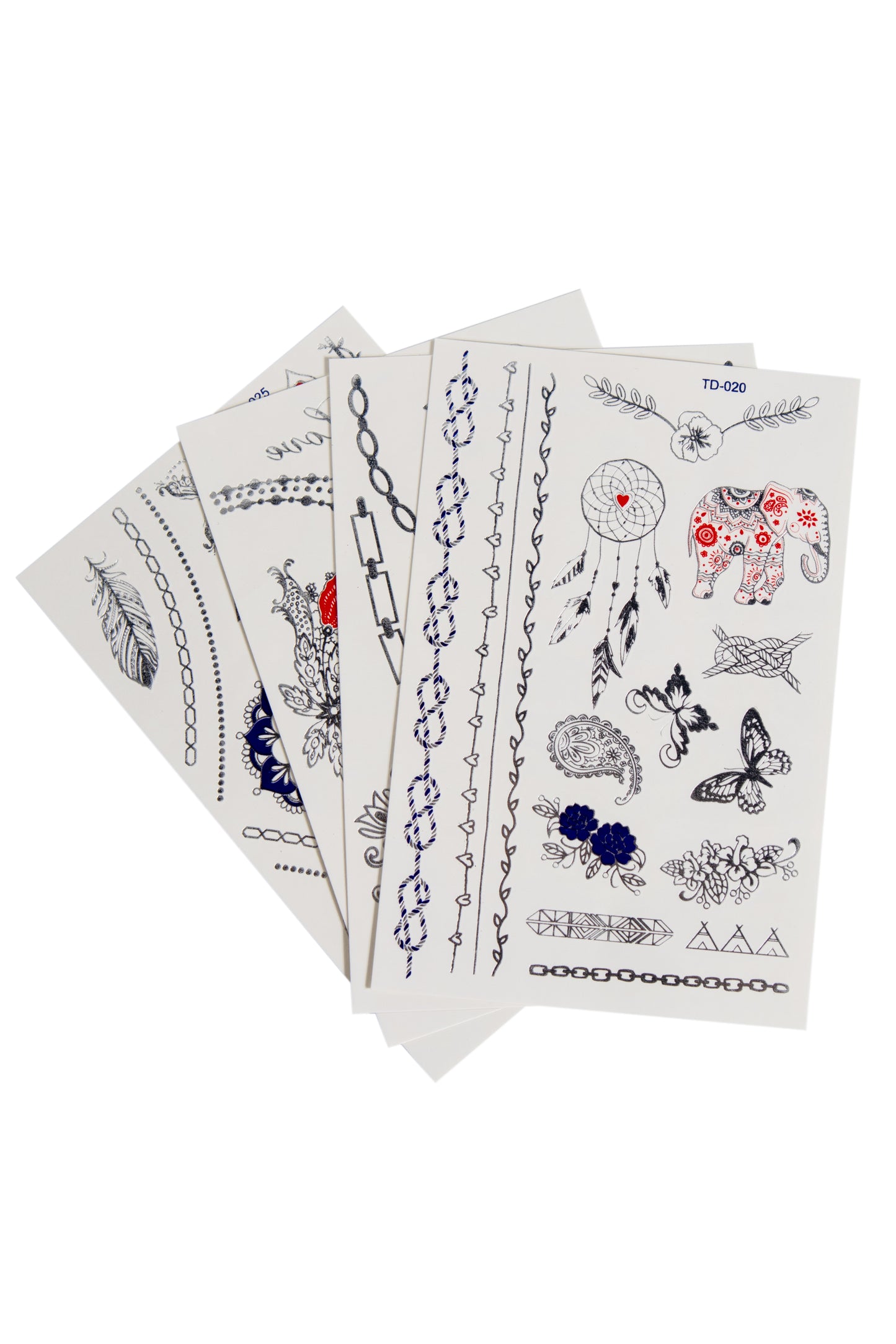 Let Your Light Shine Temporary Tattoo Pack, Festival Temporary Tattoo Pack - AlicePrin.com
