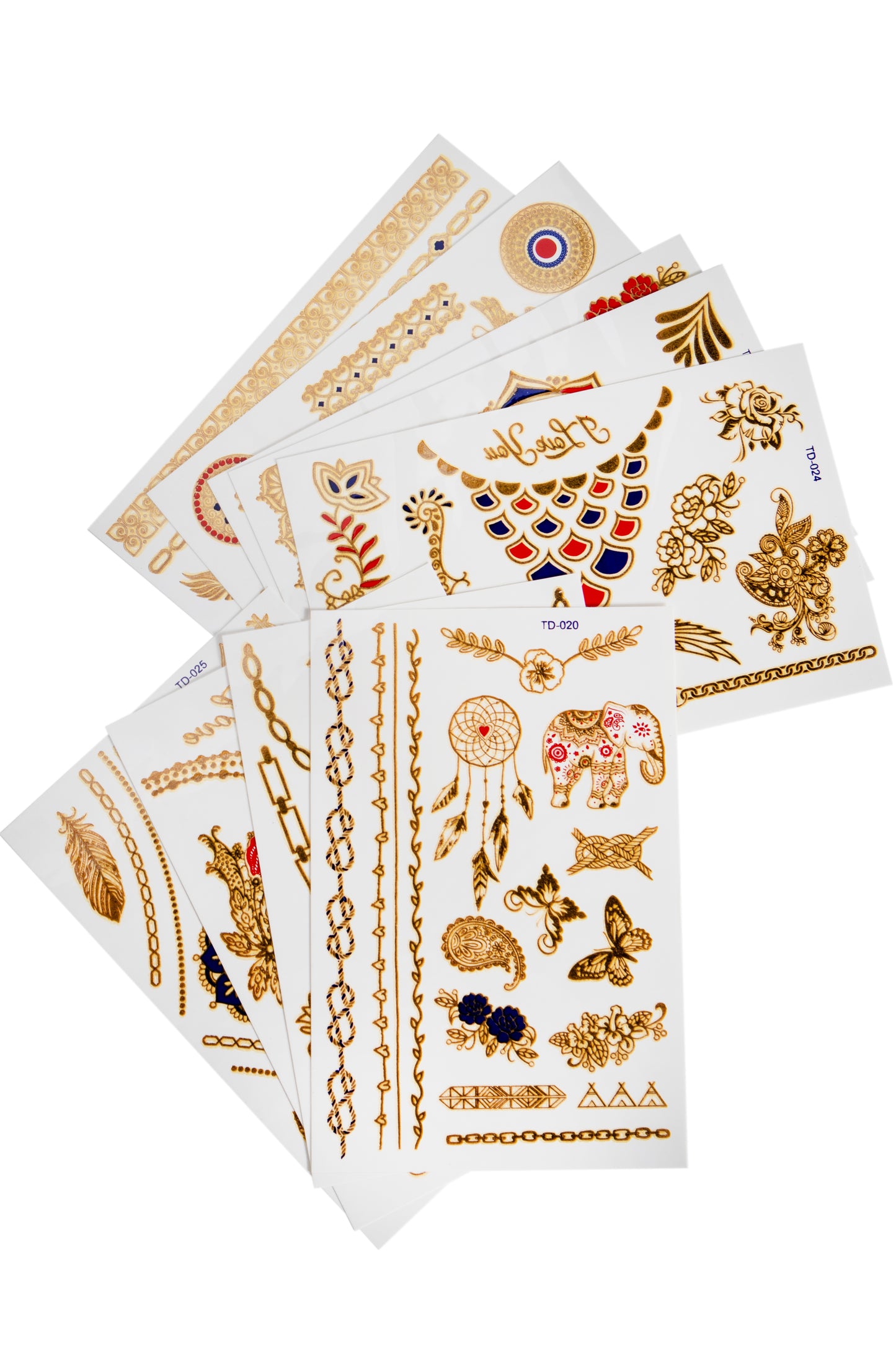 Let Your Light Shine Temporary Tattoo Pack, Festival Temporary Tattoo Pack - AlicePrin.com