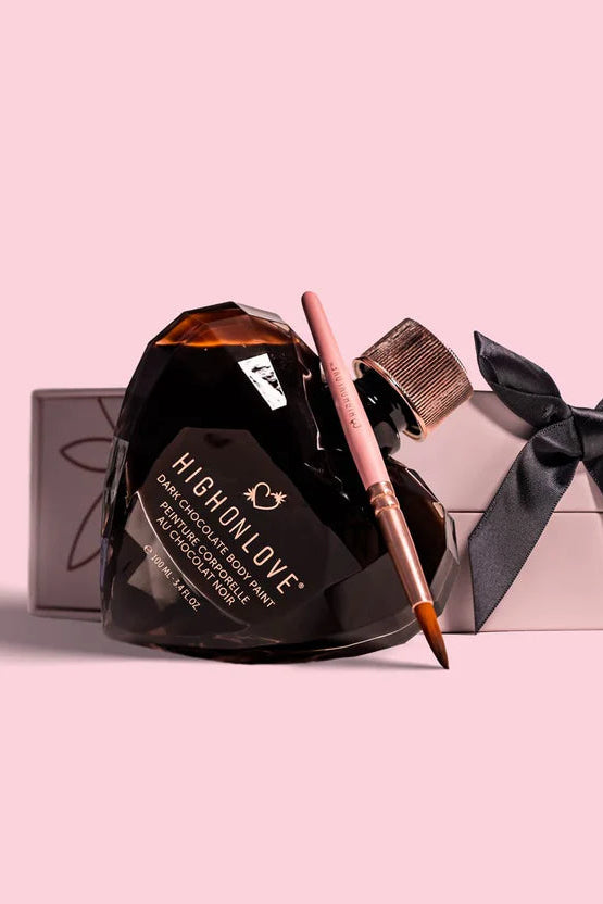 100mL Dark Chocolate Body Paint, Chocolate Body Paint - AlicePrin.com