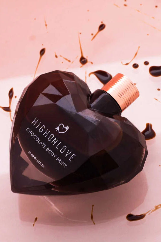 100mL Dark Chocolate Body Paint, Chocolate Body Paint - AlicePrin.com