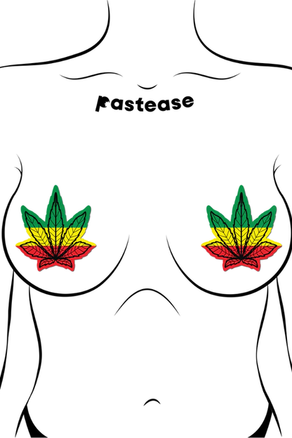 Rasta Weed Pasties