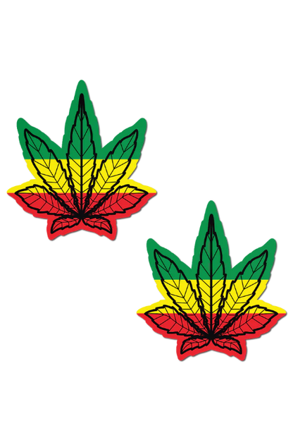 Rasta Weed Pasties