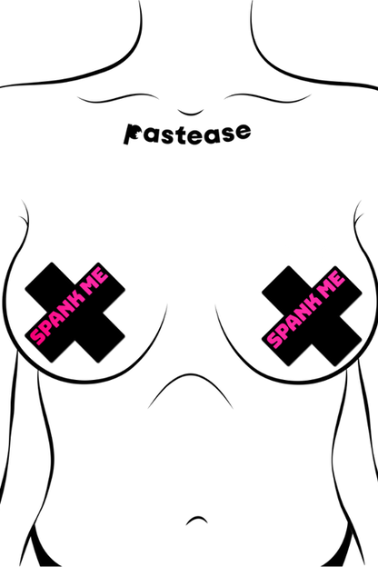 Spank Me Cross Pasties