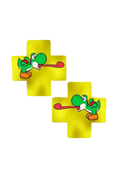 Green Dinosaur Pasties, Yoshi Pasties - AlicePrin.com