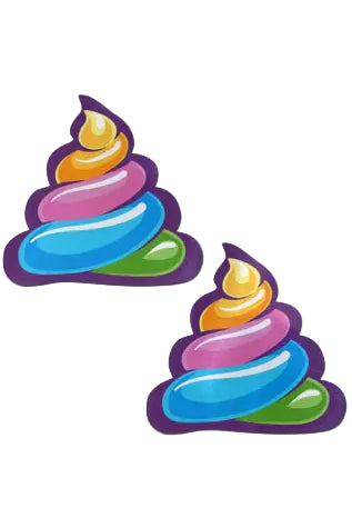 Unicorn Rainbow Poop Pasties